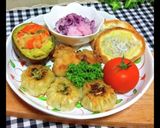 お弁当に便利！餃子の皮でにら饅頭作り方17写真