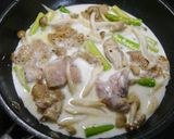 簡単！希少部位☆鶏肩のクリーム煮作り方4写真