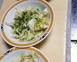 簡単】きゃべつと大根の葉っぱの塩揉み作り方5写真