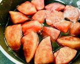 林檎の赤ワイン煮作り方4写真