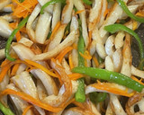 簡単！ちくわのきんぴら風(お弁当にも)作り方5写真