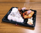 とんかつ弁当の【とんかつハム巻き】作り方1写真