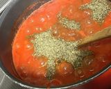 カットトマト缶でバジリコ・トマトソース　作り方6写真