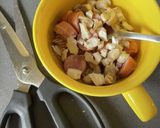オートミール◎レンチンでカップオムライス作り方1写真