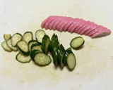 きゅうりとかまぼこマヨネーズかけただけ〜作り方1写真
