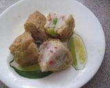 油揚げのすり身入り袋煮♪作り方4写真