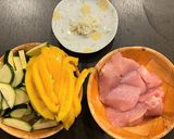 鶏肉とズッキーニのチーズ炒め作り方2写真