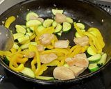 鶏肉とズッキーニのチーズ炒め作り方3写真
