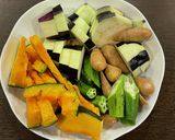 夏野菜のカレースープ煮作り方1写真
