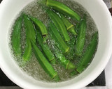 オクラとえのきの磯おろし和え作り方1写真