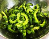 ゴーヤとレモンのさっぱりサラダ作り方1写真