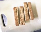 厚揚げの梅みそ焼き〜とろろ昆布添え作り方1写真