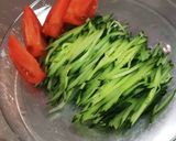 簡単☆ふっくら鶏むね肉の棒棒鶏作り方2写真
