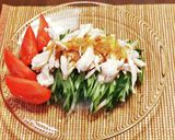 簡単☆ふっくら鶏むね肉の棒棒鶏作り方5写真