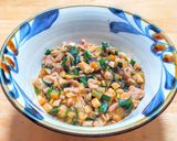 豚こま肉とナスとニラとエリンギの味噌炒め作り方8写真