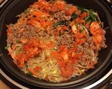 ホットプレートの石焼風ビビンバ作り方6写真