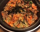 ホットプレートの石焼風ビビンバ作り方7写真