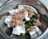 オクラとはんぺんのツナマヨあえ作り方4写真