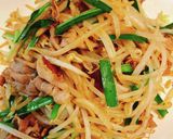 もやしがいっぺぇ～豚平焼き作り方5写真