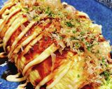 もやしがいっぺぇ～豚平焼き作り方10写真