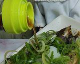 リカちゃん♡鰯・鯵で揚げ*おろしポン酢作り方10写真