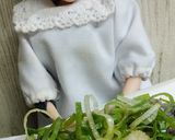 リカちゃん♡鰯・鯵で揚げ*おろしポン酢作り方15写真