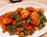 簡単♪鶏肉とピーマンのケチャップ炒め作り方6写真