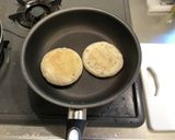 マルシンハンバーグダブルチーズ倍バーガー作り方3写真
