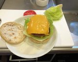 マルシンハンバーグダブルチーズ倍バーガー作り方8写真
