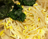 こりこりっ☆豆もやしとほうれん草のナムル作り方4写真
