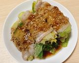 レンジde簡単肉巻きレタス作り方6写真