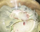 【豚薄切り肉の大葉チーズとんかつ】作り方3写真
