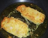 【豚薄切り肉の大葉チーズとんかつ】作り方5写真