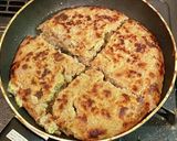 洗い物減・フライパンだけでハンバーグ作り方8写真