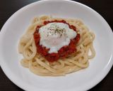 簡単☆お手軽ミートソースうどん♩作り方6写真