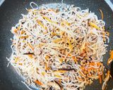 【低糖質】しらたきでニラ入り塩焼きそば風作り方7写真