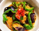 レンジで簡単#揚げなすの旨辛煮浸し作り方5写真