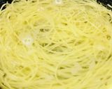 キャベツとハムとしめじの豆乳ソースパスタ作り方5写真