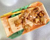 お惣菜焼き鳥串で♬10分焼き鳥弁当作り方1写真