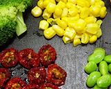野菜パウダーのカラフルポテトサラダ作り方6写真