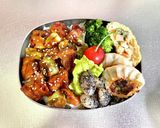 お惣菜焼き鳥串で♬10分焼き鳥弁当作り方7写真