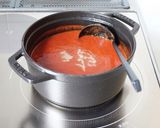 簡単に濃厚【トマトジュースのポタージュ】作り方3写真