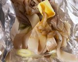 イカと肝のバター醤油ホイル焼き作り方4写真