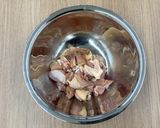 【大崎市】鶏肉と芋の揚げ煮【学校給食】作り方2写真