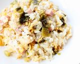 旨味のある、簡単【高菜のベトナム風炒飯】作り方6写真