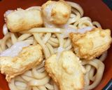揚げ餅うどん作り方6写真