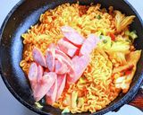 そばめし辛ラーメン作り方6写真