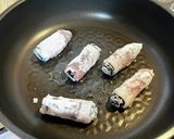 海苔巻きポーク(´Ꙫ`)作り方2写真
