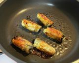 海苔巻きポーク(´Ꙫ`)作り方4写真