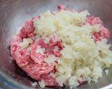 ポン酢で食べるハンバーグ作り方5写真